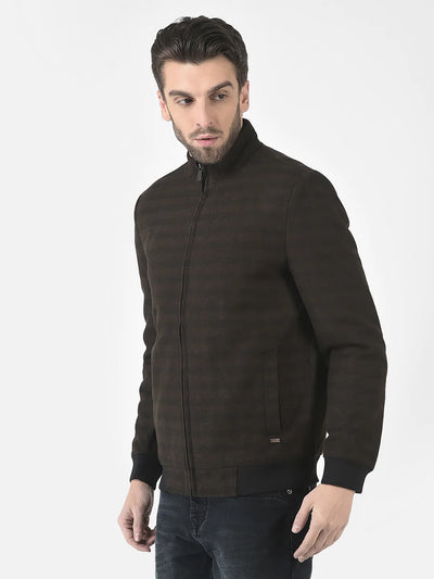 Brown Checkered Jacket 