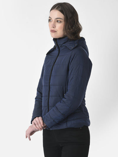  Royal Blue Padded Jacket