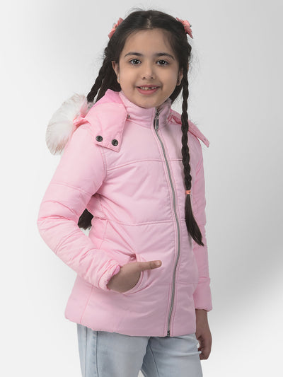  Light Pink Padded Jacket