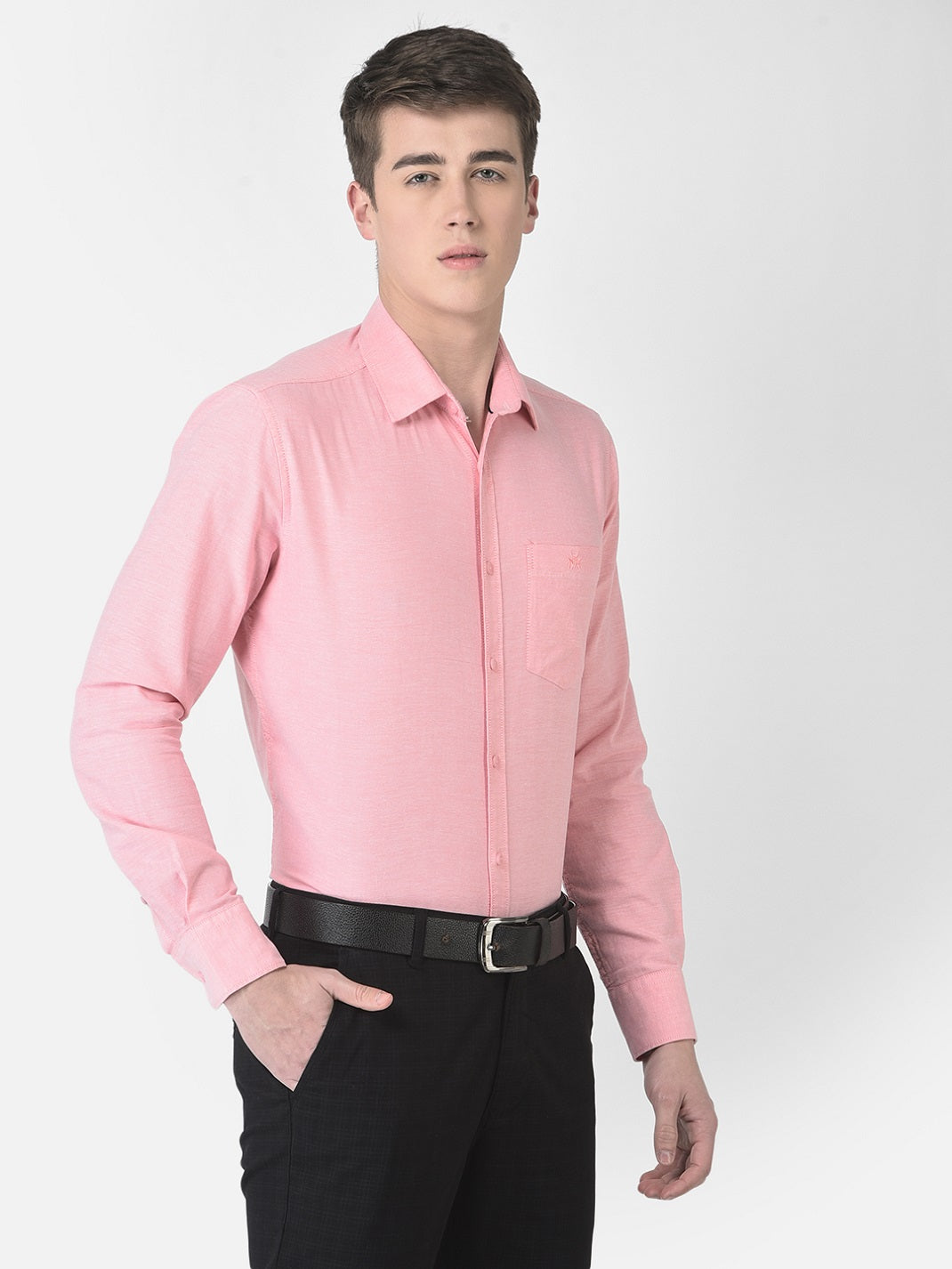  Pink Formal Shirt 