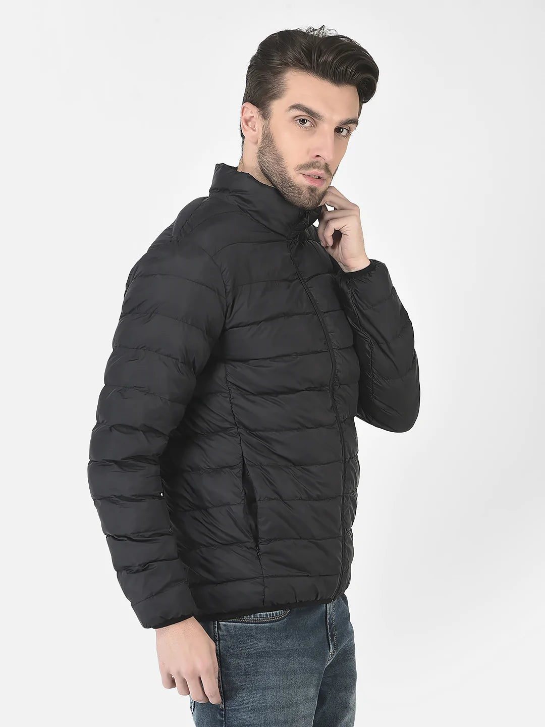  Black Light Padded Jacket