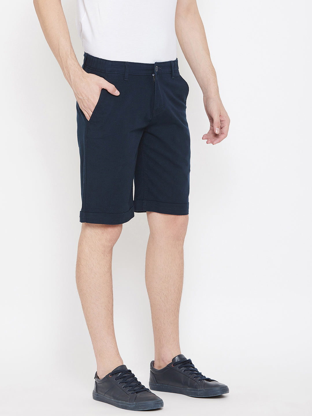 Navy Blue shorts - Men Shorts