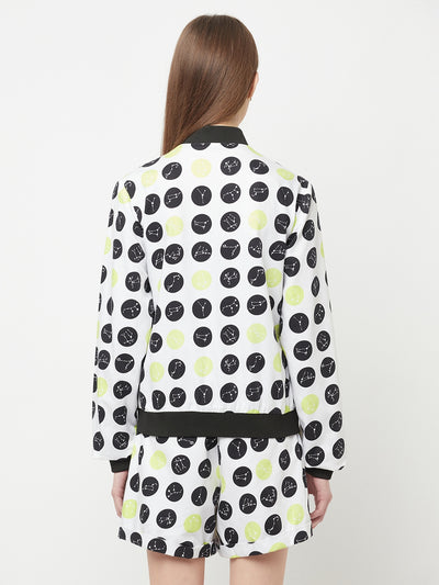 Nikhil Thampi Polka Parka Jacket - Women Jacket