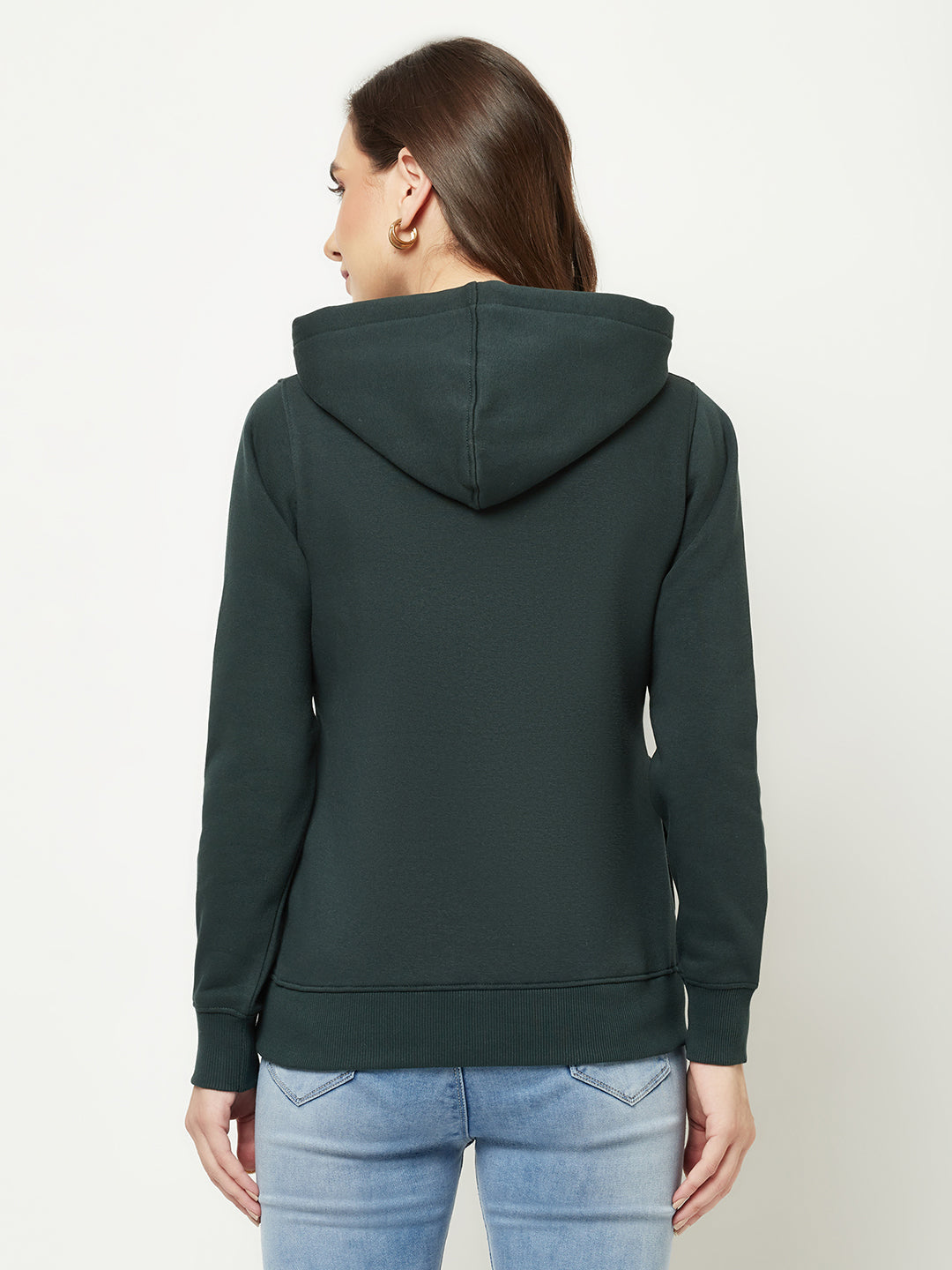  Green Graphic Hoodie