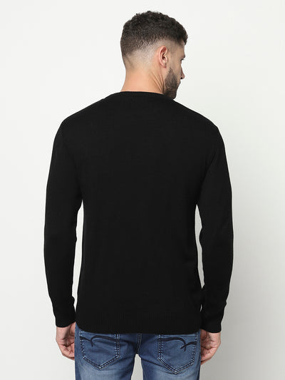 Abstract Print Sweater-Men Sweaters-Crimsoune Club