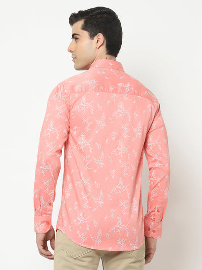  Pink Floral Shirt 