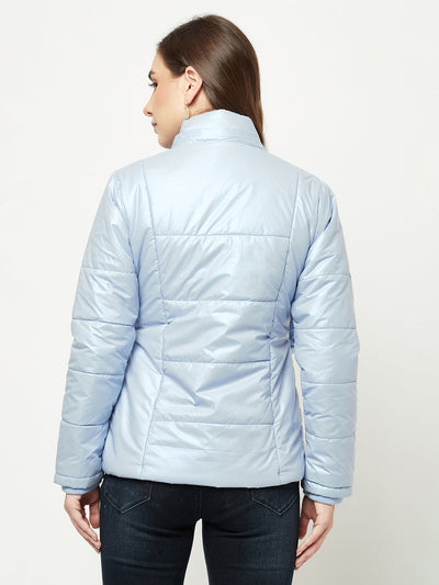   Light Blue Padded Jacket