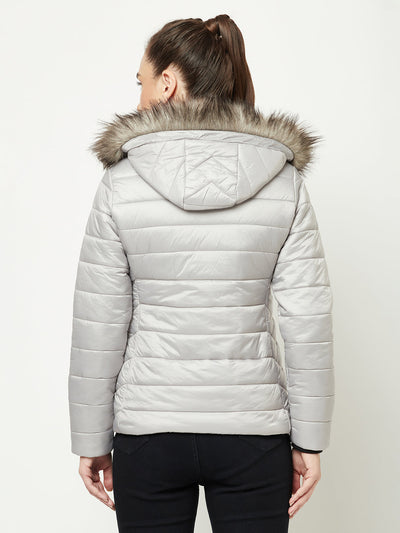   Silver Padded Jacket