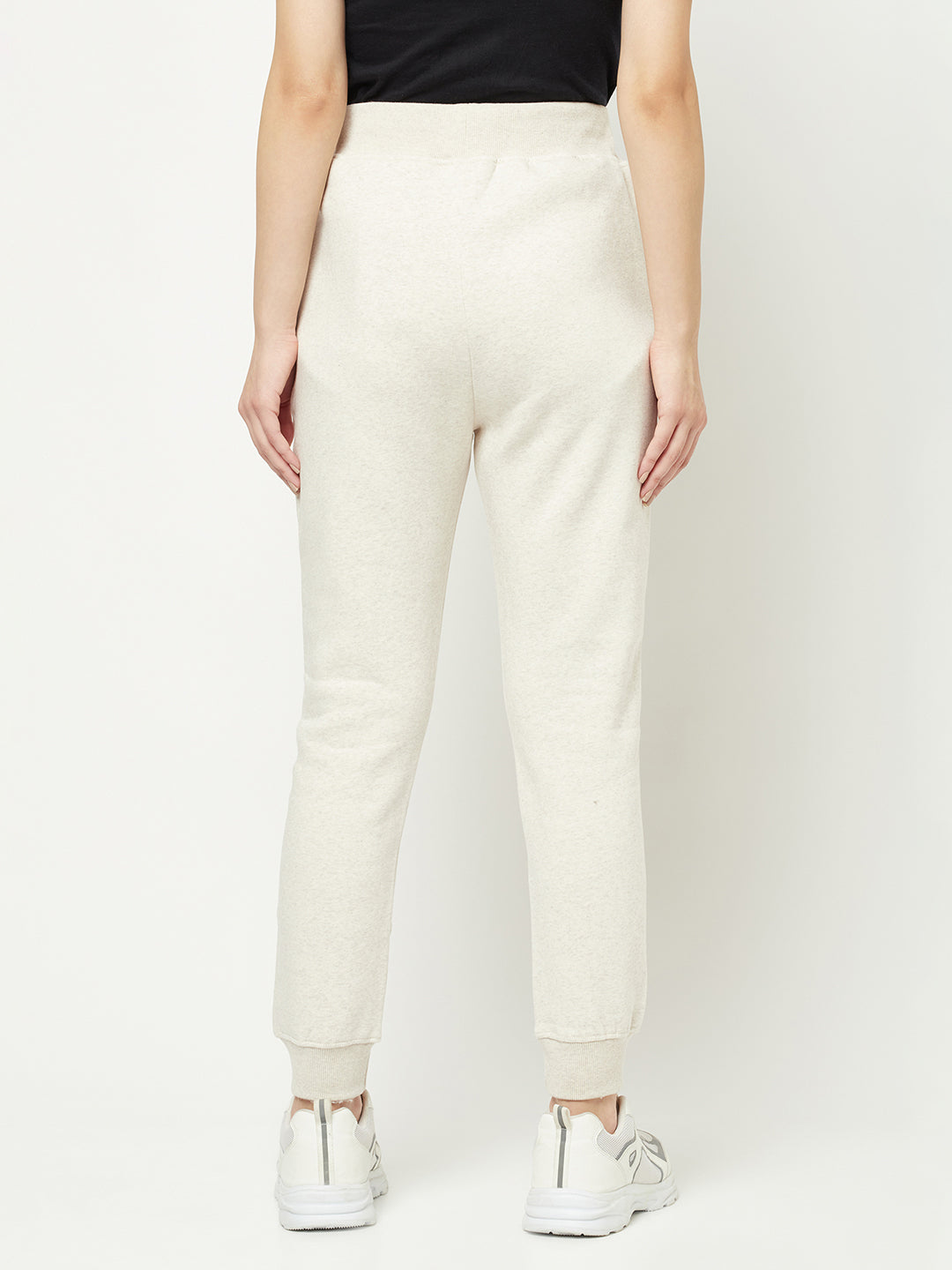  Off-White Melange Joggers