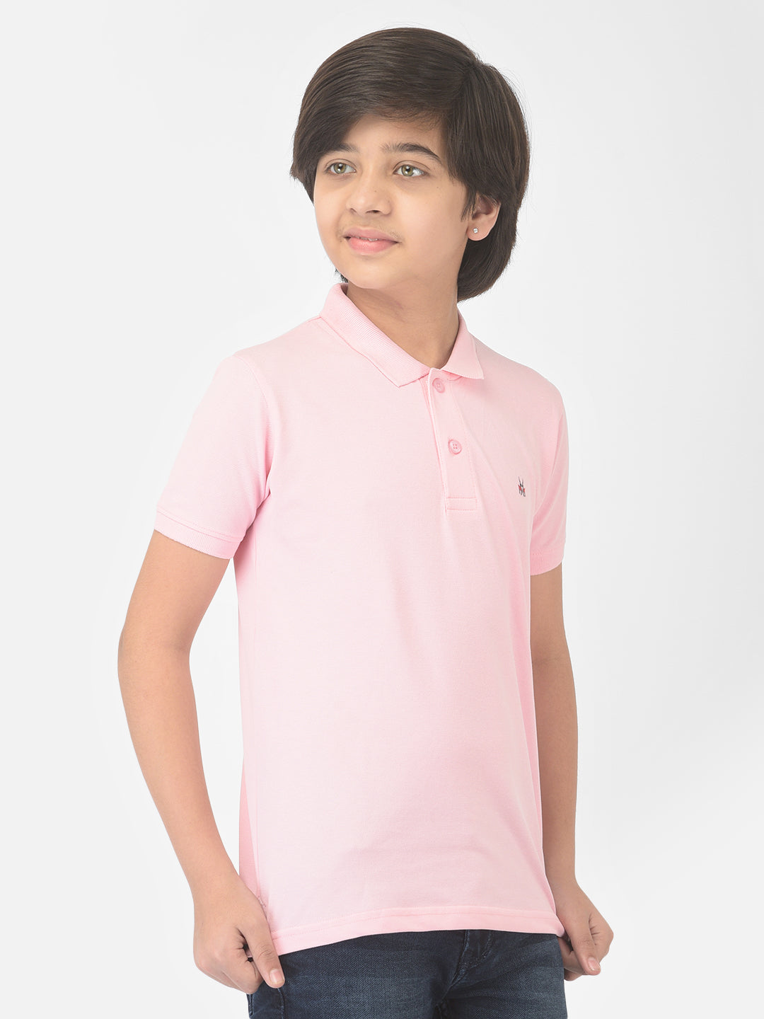 Pink Polo T-shirt - Boys T-Shirts