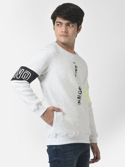 White Smack-Down Sweatshirt