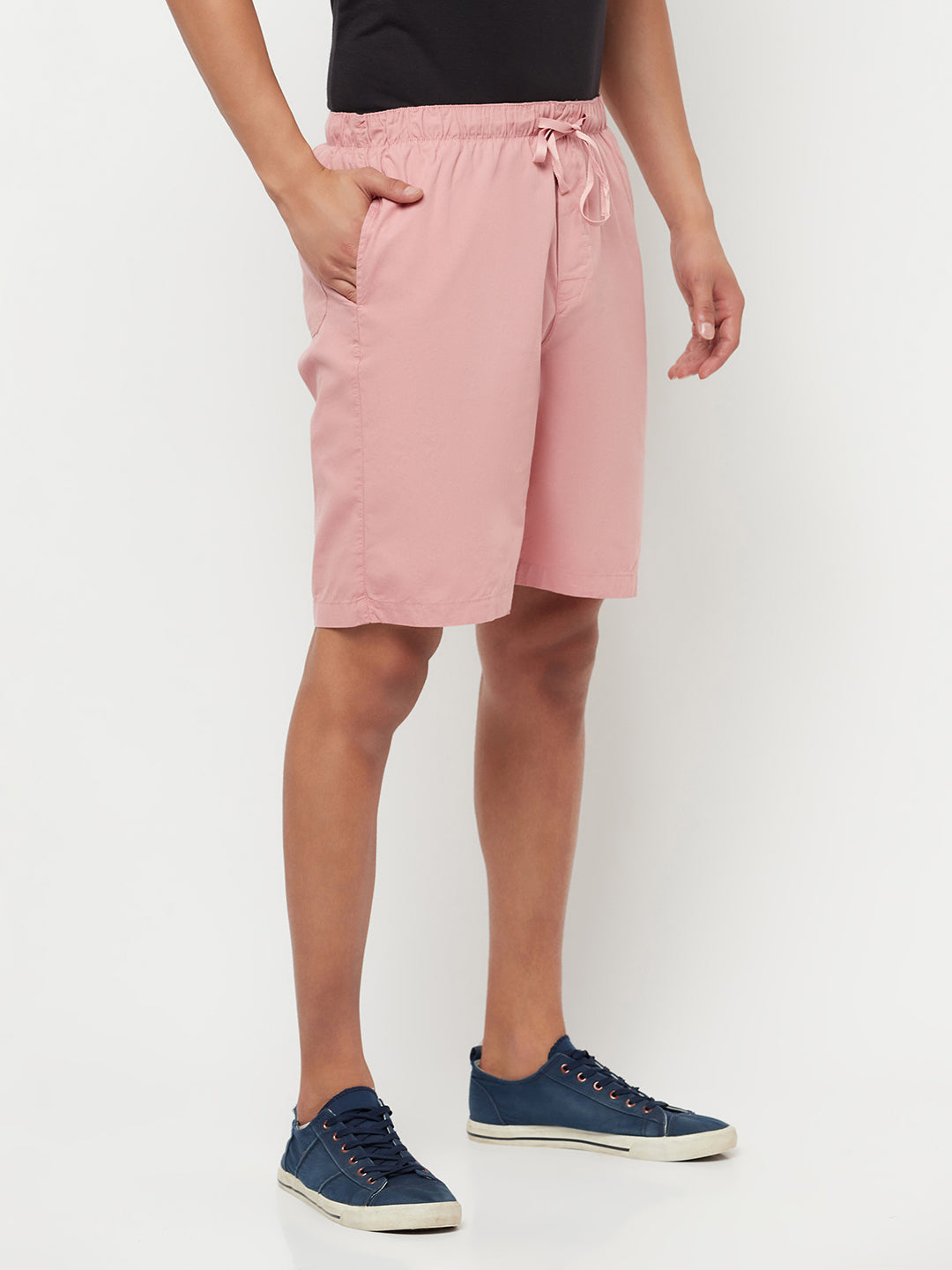 Pink Lounge Shorts - Men Lounge Shorts