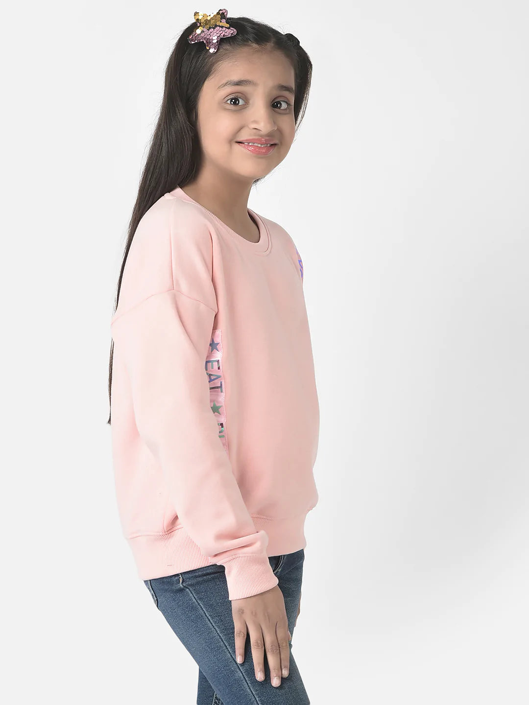  Minimalist Pink Sweatshirt