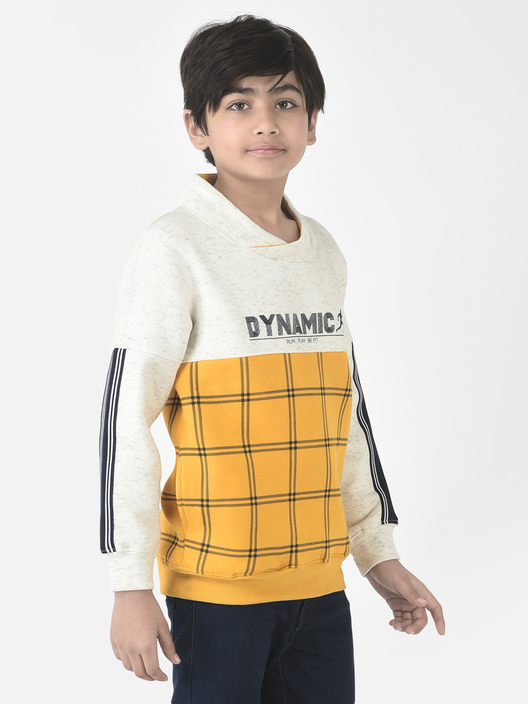  Mustard Dynamic Sweatshirt