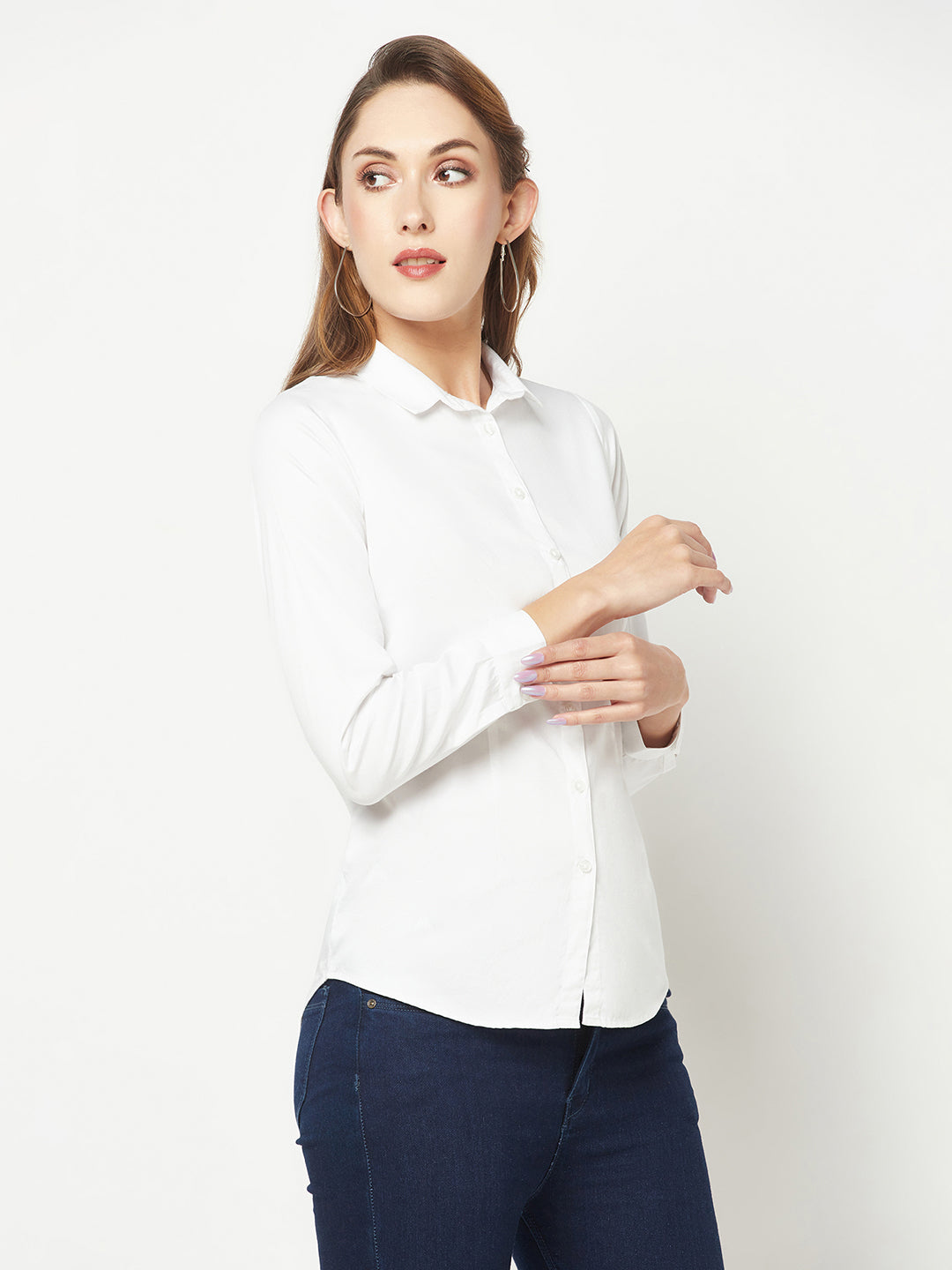  White Formal Shirt