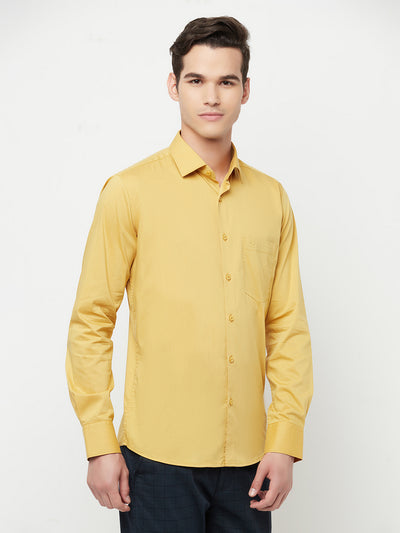 Yellow Shirt - Men Shirts