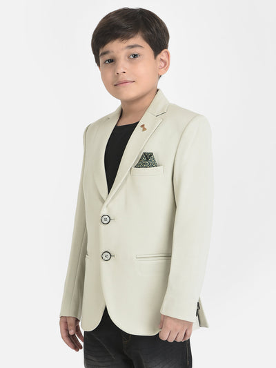 Mint Green Blazer with 3 Pocket Styling