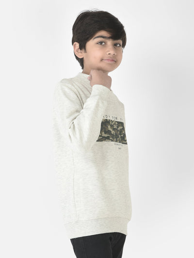  Grey Melange Gen Z Sweatshirt