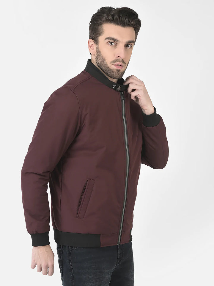  Wine Stuffed Bomber Jacket