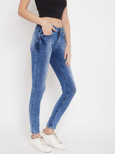 Blue Skinny fit Jeans - Women Jeans