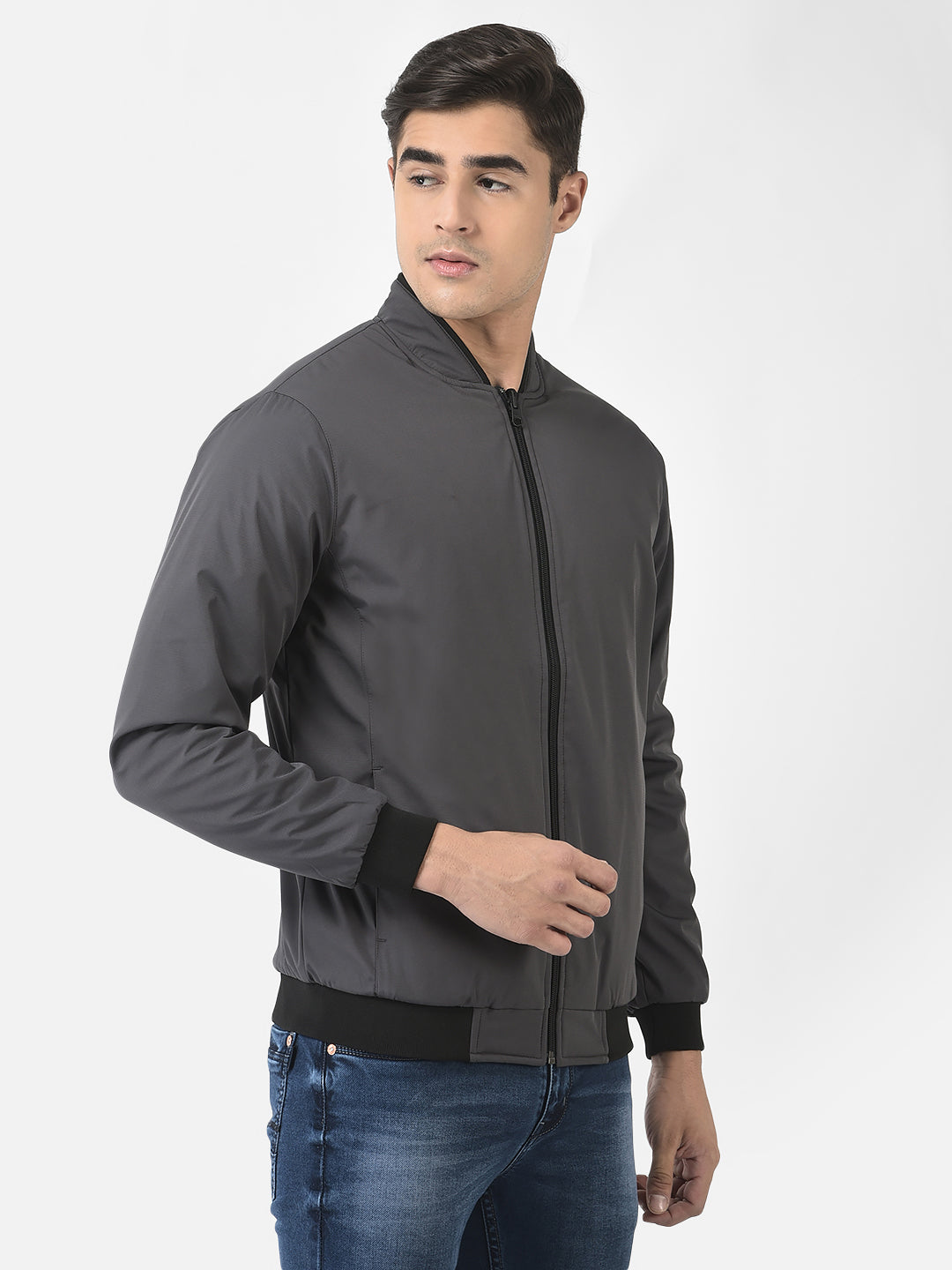 Dark Grey Reversible Jacket