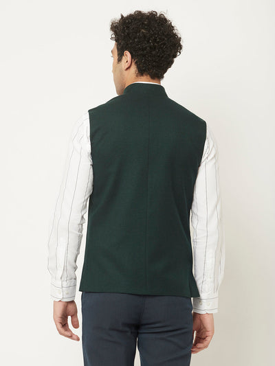  Waistcoat in Emerald Green Tone