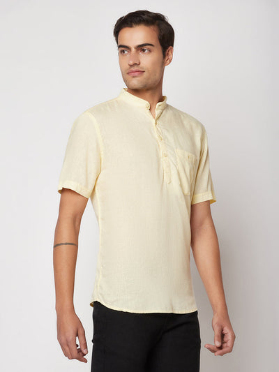  Simplistic Lemon Kurta