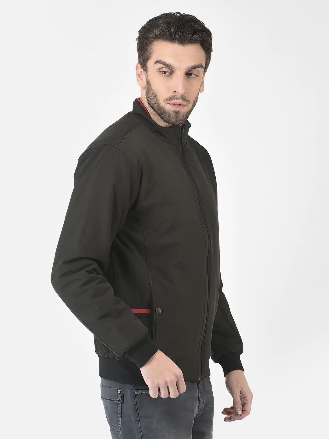  Olive Light Padded Jacket 