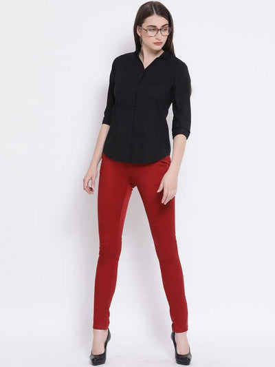 Black Casual Shirt - Women Shirts