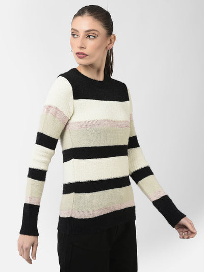  Colour-Blocked Sweater 
