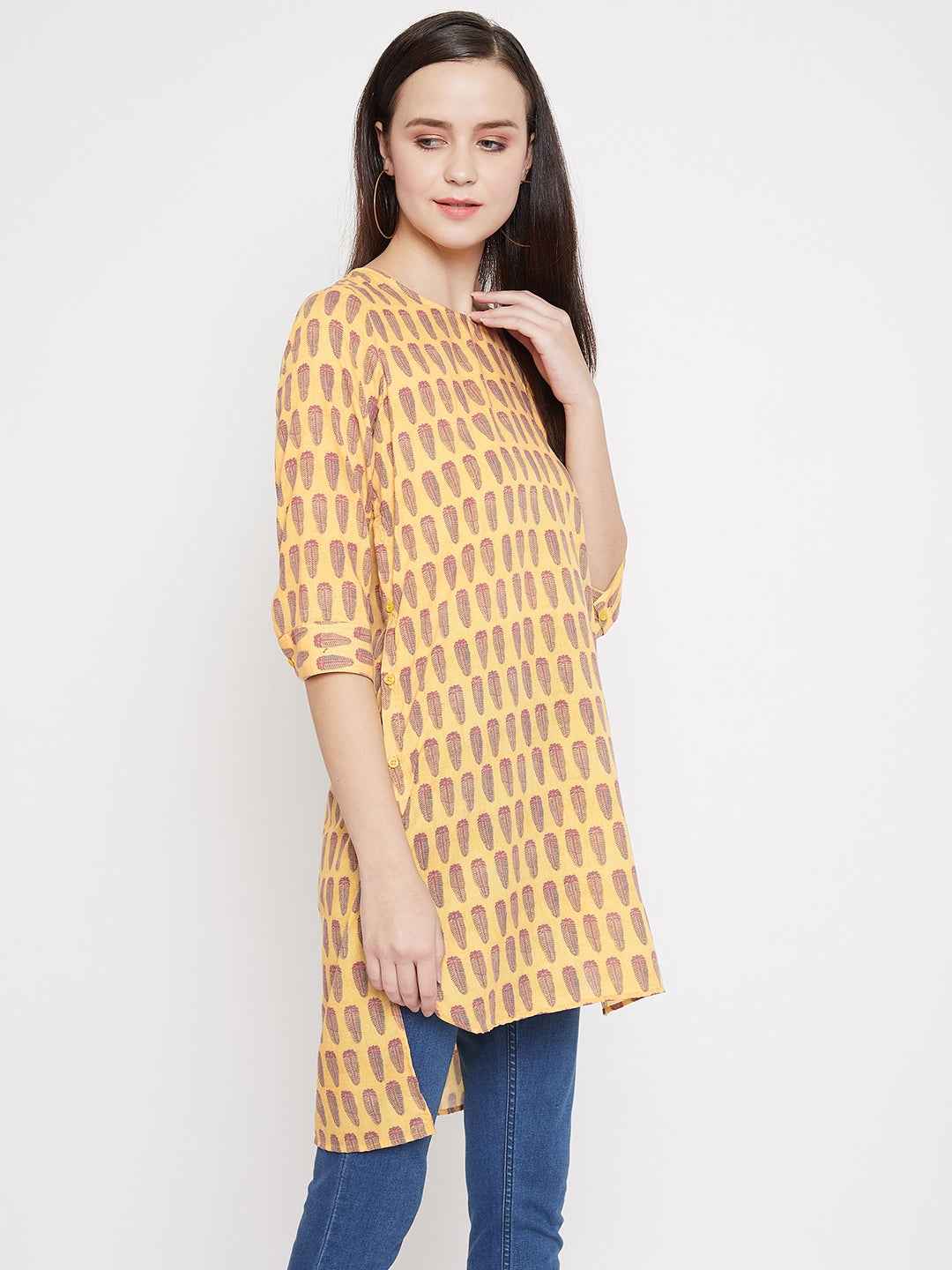 Asymmetrical tunic