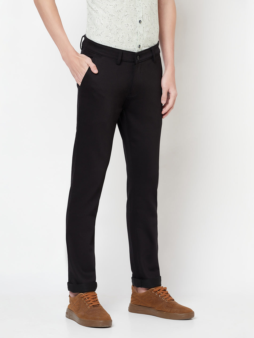 Black Trousers - Men Trousers