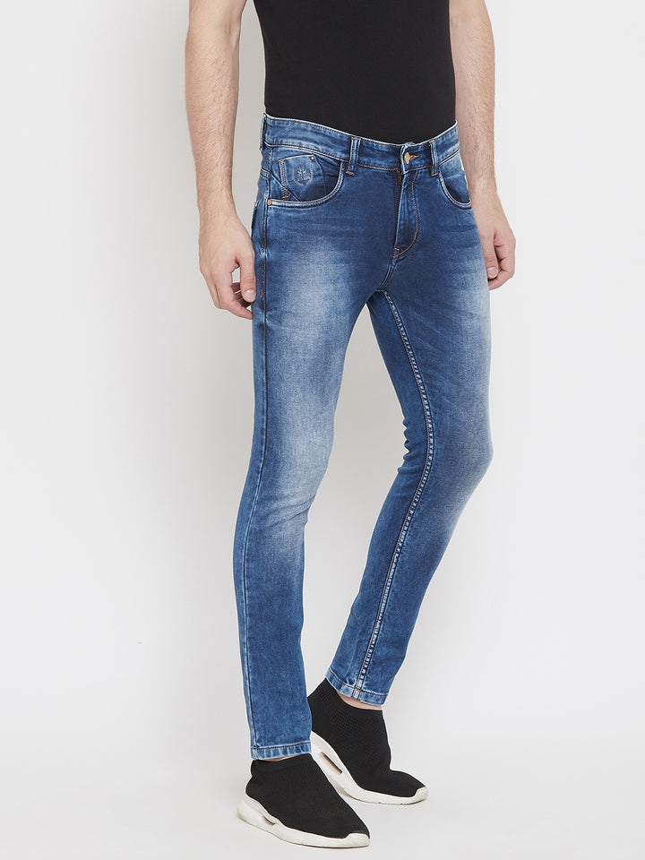 Blue Slim Fit Jeans - Men Jeans