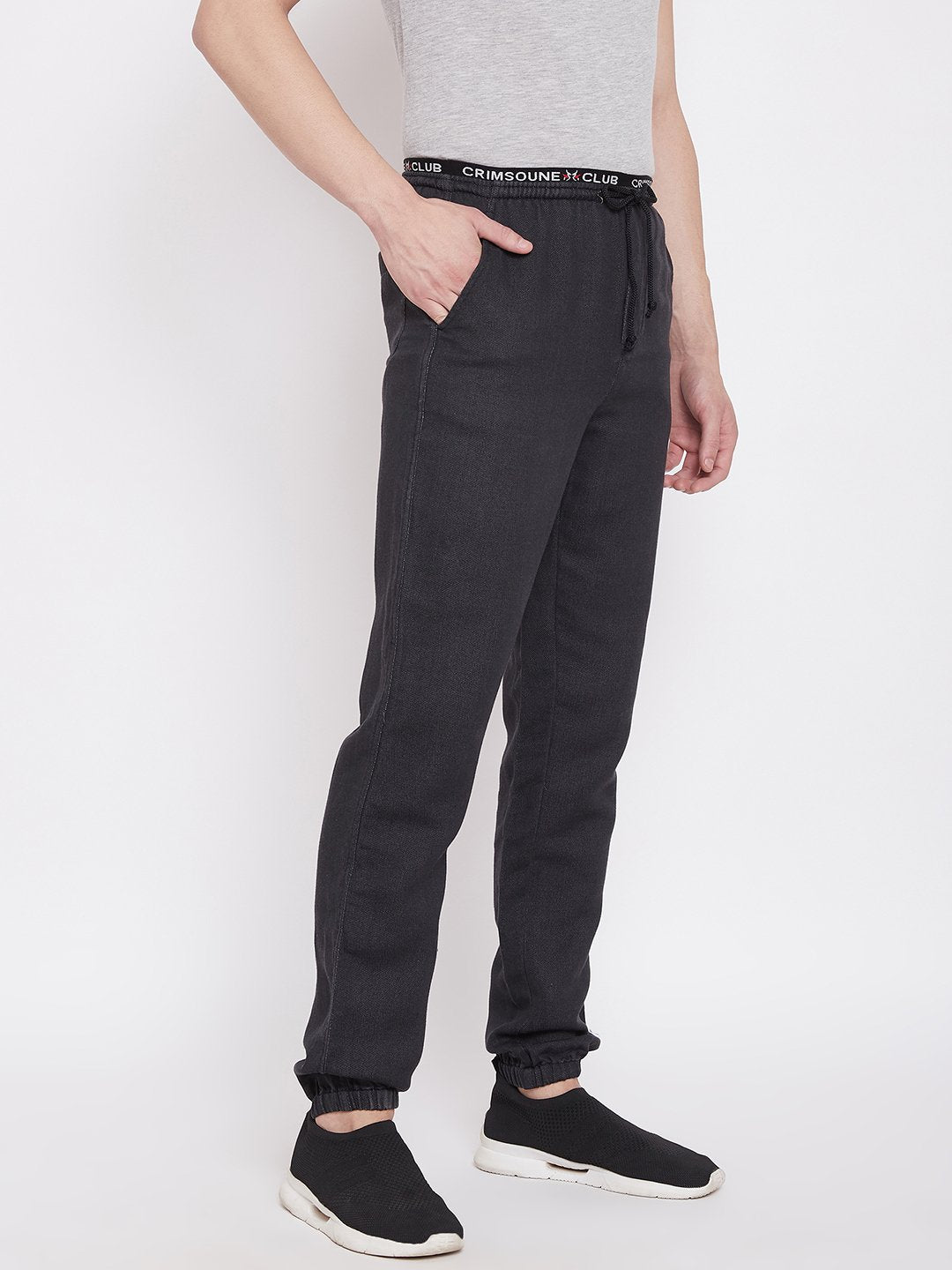 Black Smart Fit Joggers - Men Joggers