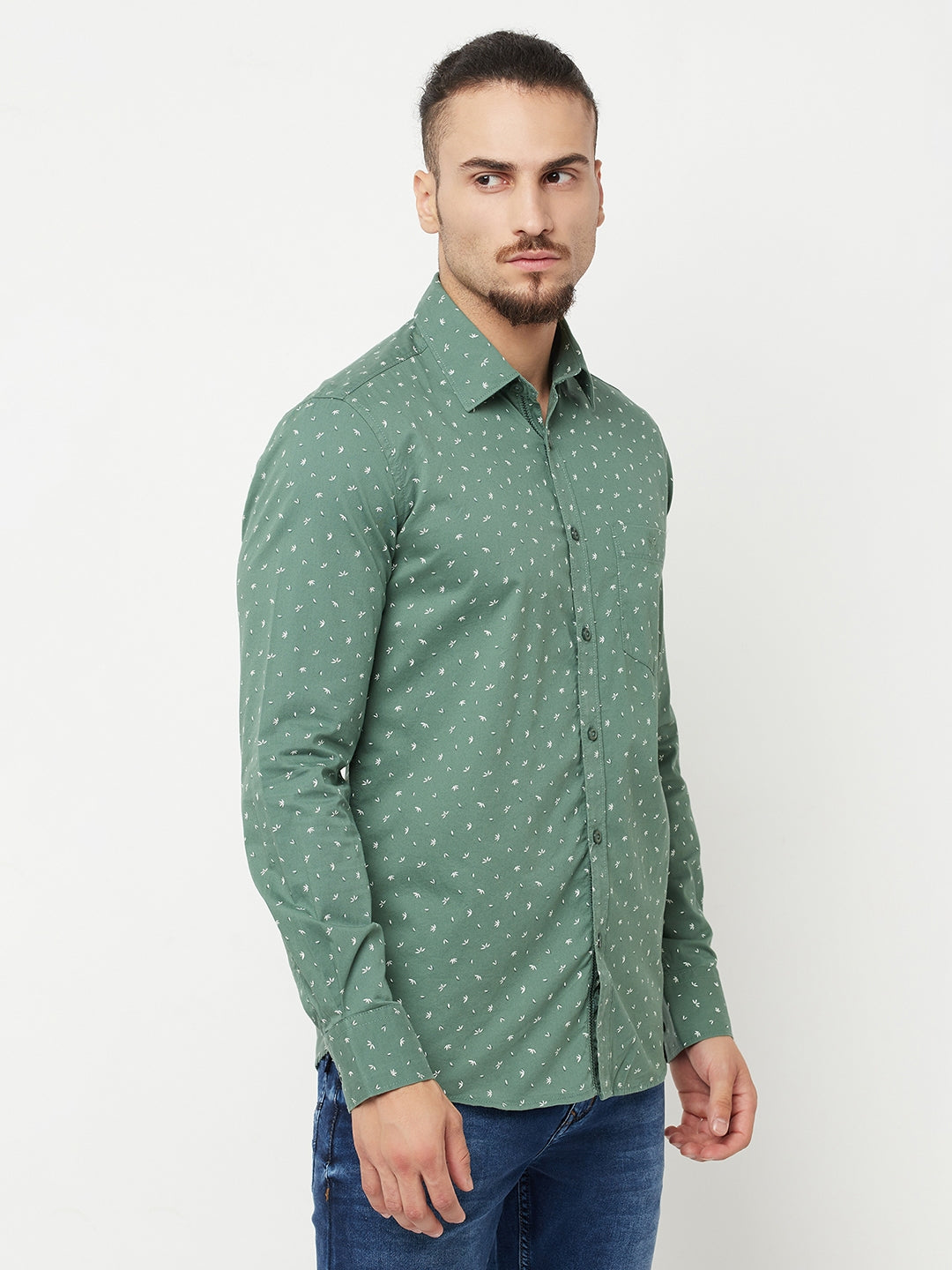 Blue Casual Shirt - Men Shirts