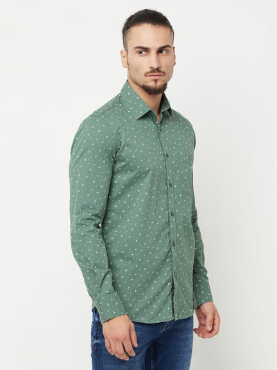 Blue Casual Shirt - Men Shirts