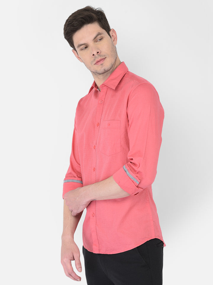 Pink Shirt - Men Shirts