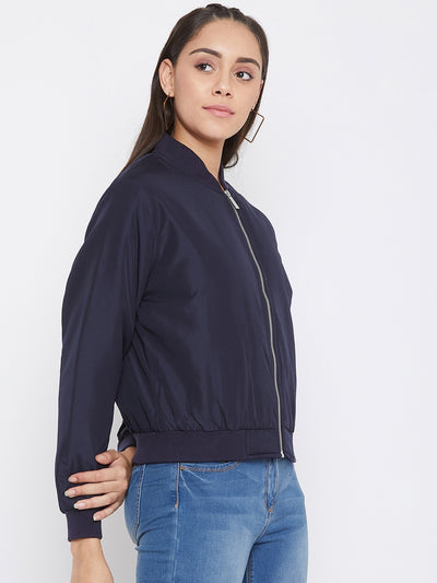 Full Sleeves Slim Fit Jacket - Women Jackets