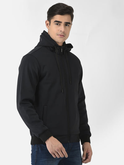  Navy Blue Jacket with Detachable Hood