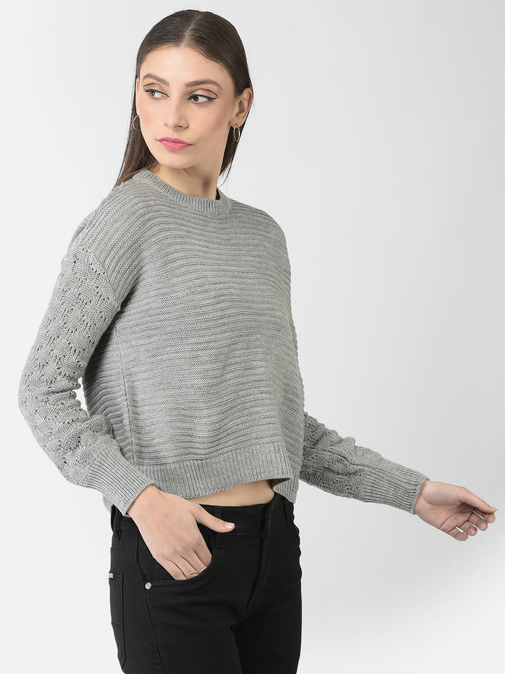  Minimal Grey Sweater