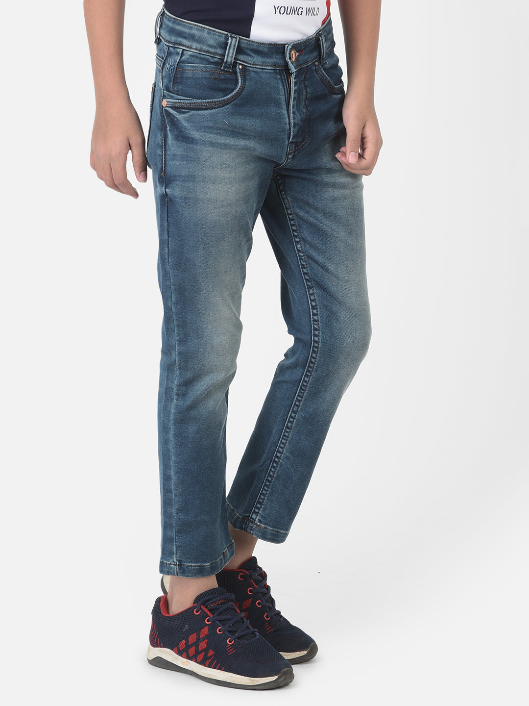 Blue Light Fade Jeans - Boys Jeans