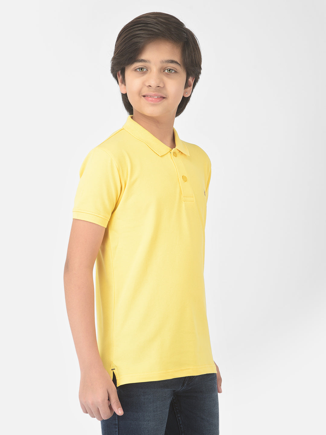 Yellow Polo T-shirt - Boys T-Shirts