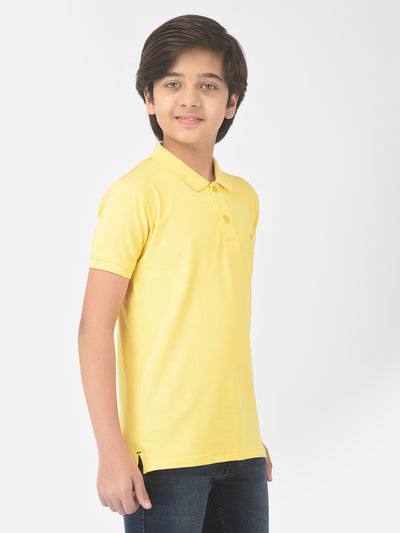 Yellow Polo T-shirt - Boys T-Shirts