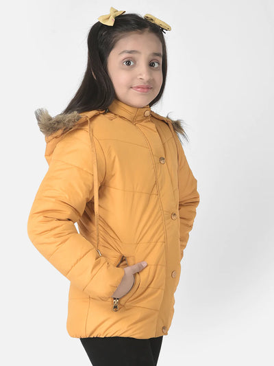  Mustard Light-Padding Jacket