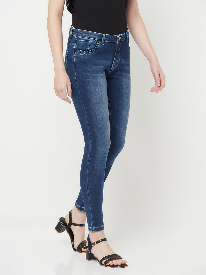 Blue Light Fade Jeans - Women Jeans