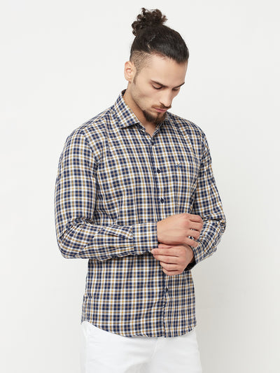 Multi-Color Checked Casual Shirt - Men Shirts