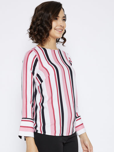 Multi Striped Top - Women Tops