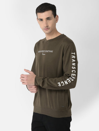  Olive Transcendence Sweatshirt