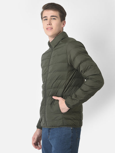  Olive Padded Jacket