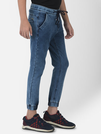 Blue Casual Joggers - Boys joggers